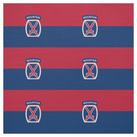 10e bergdivisie stof (Swatch)