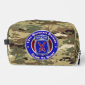 10e bergdivisie toilettasje (Voorkant)