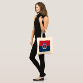 10e bergdivisie tote bag (Voorkant (model))