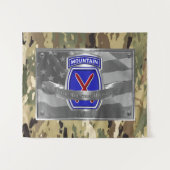 10e bergdivisie wandkleed (Voorkant (horizontaal))