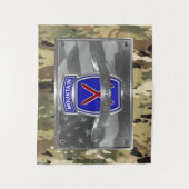 10e bergdivisie wandkleed (Voorkant)