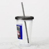 10e bergen Div Irak Veteraan Acryl Drinkbeker (Links)