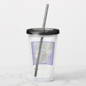 10e bergen Div Irak Veteraan Acryl Drinkbeker (Achterkant)