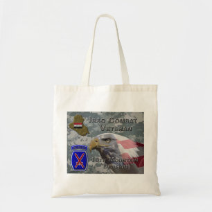 10e bergen Div Irak Veteraan Tote Bag