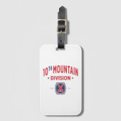10e bergklasse "bergbeklimmer" bagagelabel (Voorkant (verticaal))