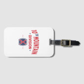 10e bergklasse "bergbeklimmer" bagagelabel (Voorkant (horizontaal))