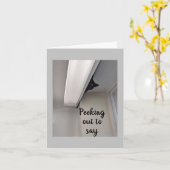 "10e BIRTHDAY" VAN DE KAT VOOR HET PIJKEN Kaart (Gele Bloem)