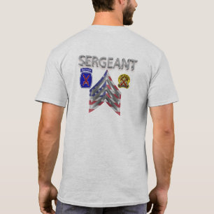 10e brigadier van de divisie berggebieden t-shirt