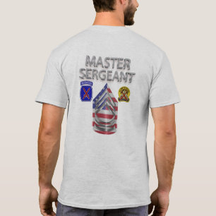 10e brigadier van de divisie Mountain T-shirt