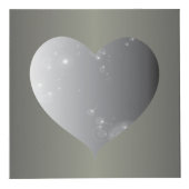 10e bruiloft Jubileum Tin Kleur Hart Lijsten (Voorkant)