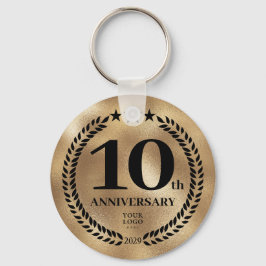 10e Business Jubileum Gold Herdenking Sleutelhanger