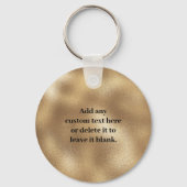 10e Business Jubileum Gold Herdenking Sleutelhanger (Achterkant)