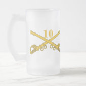 10e Cavalerie Regiment "Buffalo Soldaten" Matglas Bierpul (Links)