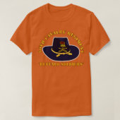 10e Cavalerieregiment w Cav Pet Buffalo Soldaten T-shirt (Design voorkant)