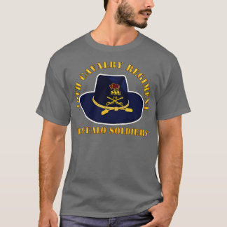 10e Cavalerieregiment w Cav Pet Buffalo Soldaten T-shirt