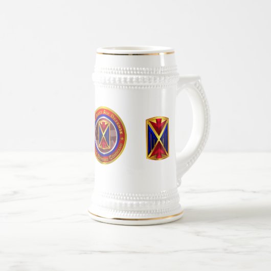 10e Commando Luchtvaart en raketverdediging Bierpul (Voorkant rechts)