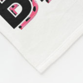 10e Coquette Verjaardag Meisje 10 Jaar Oud Meisje  Fleece Deken (Hoek)