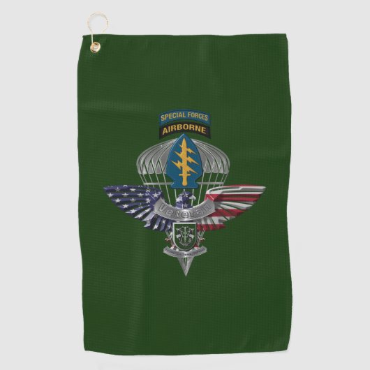 10e Eagle van de Groep speciale strijdkrachten (Lu Golfhanddoek (Voorkant)