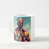 10e editie van Madras Day - Beperkte editie #2 Koffiemok (Voorkant links)