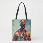 10e editie van Madras Day - Beperkte editie #2 Tote Bag (Voorkant)