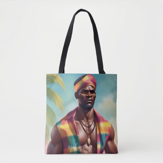 10e editie van Madras Day - Beperkte editie #2 Tote Bag (Voorkant)