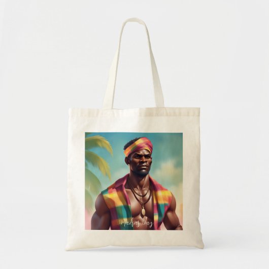 10e editie van Madras Day - Beperkte editie #2 Tote Bag (Voorkant)