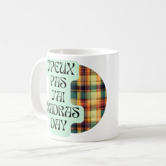 10e editie van Madras Day - Beperkte editie - Mug Koffiemok (Voorkant links)