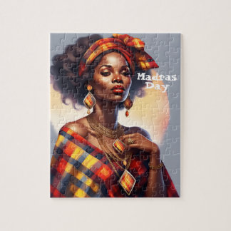 10e editie van Madras Day - Beperkte versie Legpuzzel
