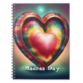 10e editie van Madras Day - Beperkte versie Notitieboek (Voorkant)