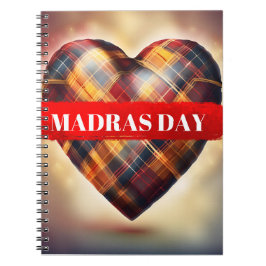 10e editie van Madras Day - Beperkte versie Notitieboek