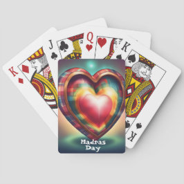 10e editie van Madras Day - Beperkte versie Pokerkaarten