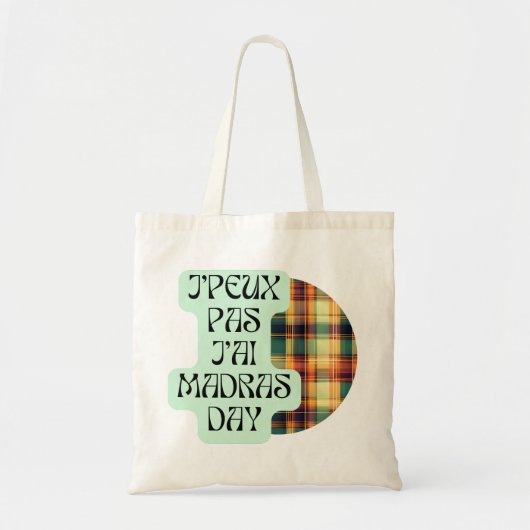 10e editie van Madras Day - Beperkte versie Tote Bag (Voorkant)