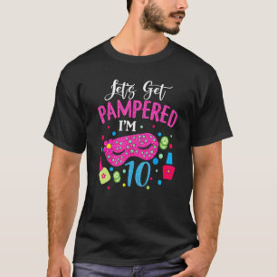 10e geboortedag voor meisje 2012 SpA met de geboor T-shirt
