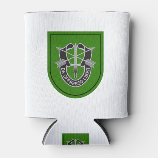 10e groep speciale strijdkrachten (10e SFG) Blikjeskoeler (Voorkant)