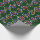 10e groep speciale strijdkrachten in de lucht cadeaupapier (Hoek)