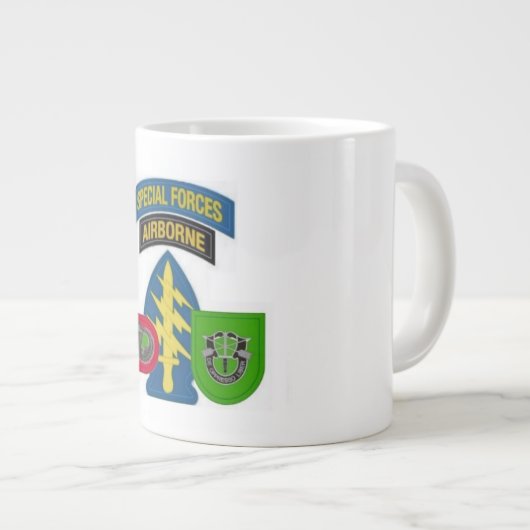 10e groep speciale strijdkrachten Jumbo Mok (Voorkant rechts)