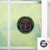 10e groep speciale strijdkrachten raamsticker (Huis)