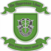 10e groep van speciale strijdkrachten (luchtlandin sticker (Voorkant)