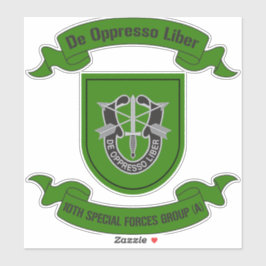 10e groep van speciale strijdkrachten (luchtlandin sticker