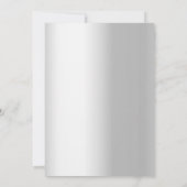 10e huwelijksverjaardag zilveren groen kaart (Achterkant)