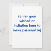 10e huwelijksverjaardagsfeest kaart (Achterkant)