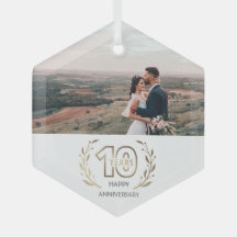 10e jaar Jubileum Fotocadeau voor paar