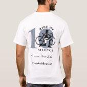 10e jaarlijkse herdenking T-Shirt (Achterkant)