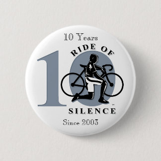 10e jaarlijkse herdenkingsdag Button