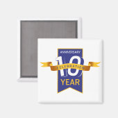 10e_jarig magneet (Voorkant / Achterkant)