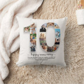 10e Jubileum Fotocollage Kussen (Deken)