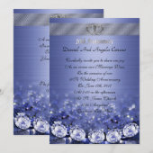 10e Jubileum gelofte verlenging Uitnodiging (Voorkant / Achterkant)