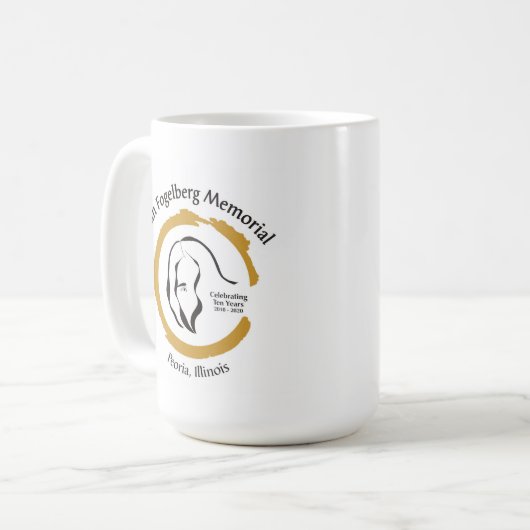 10e Jubileum Innocent Sage Coffee Mok (Voorkant links)