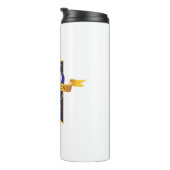 10e Jubileum jaar feestdag Thermosbeker (Geroteerd rechts)