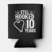 10e Jubileum paren gehuwd 10 jaar Blikjeskoeler (Voorkant)